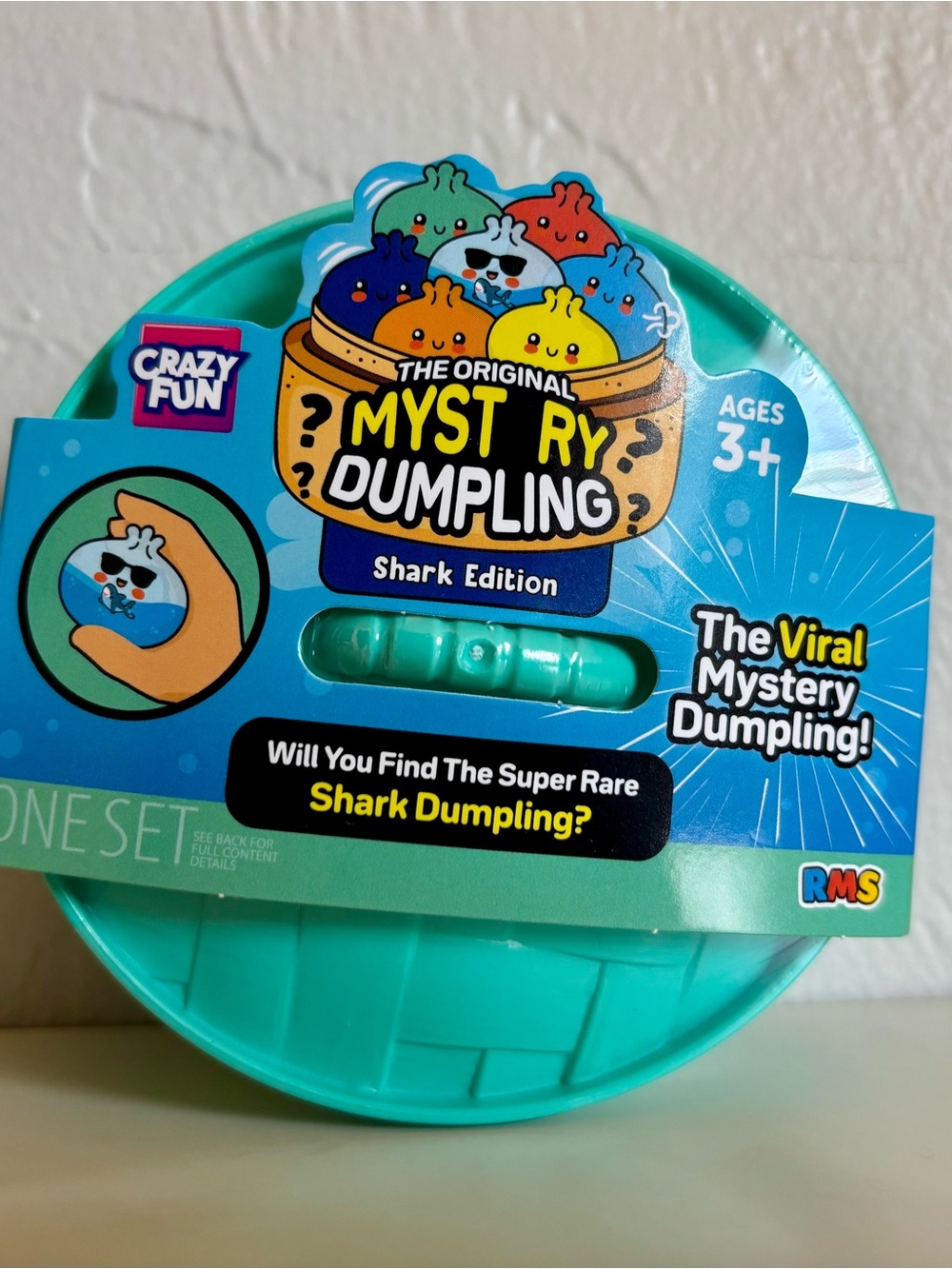 Mystery Dumpling Shark Edition Toy — Teal